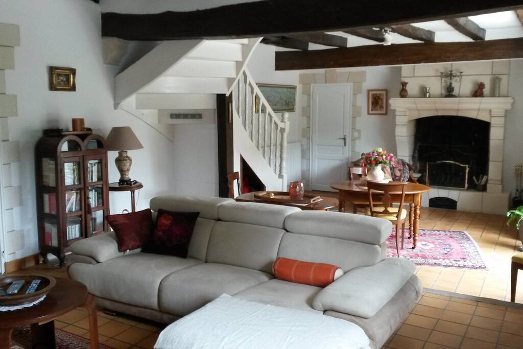 Le salon salle à manger