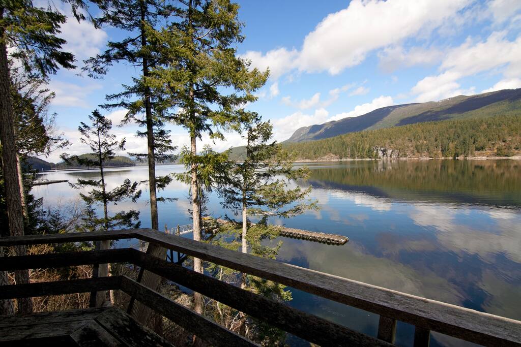 Enjoy stunning west coast views from the Desolation Sound Resort