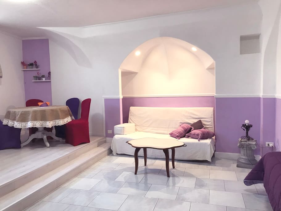 Soggiorno-divano letto