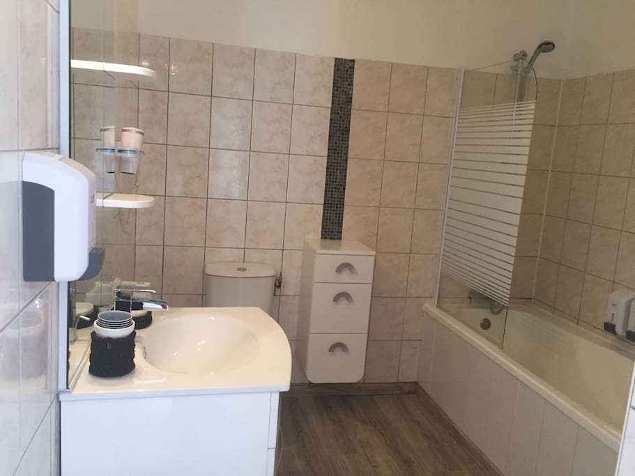 Salle de bains du studio