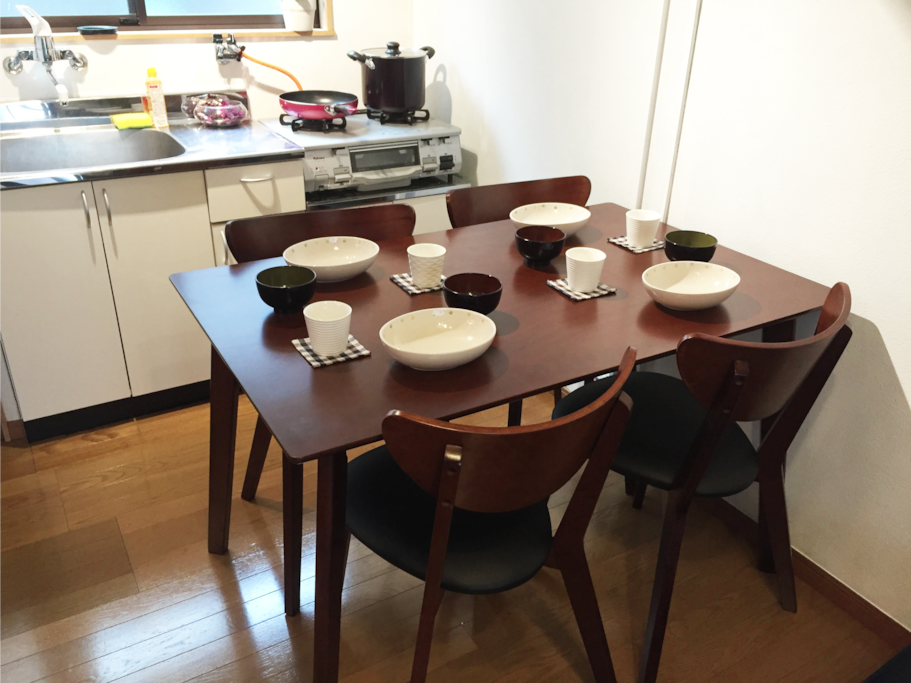 1st floor dining table