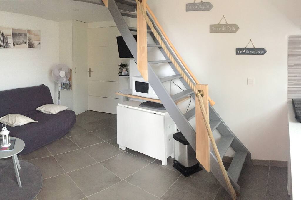 Salon / cuisine