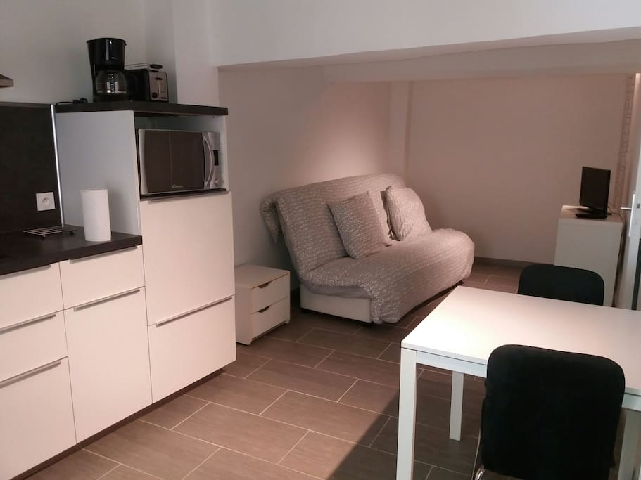 Salon / couchage