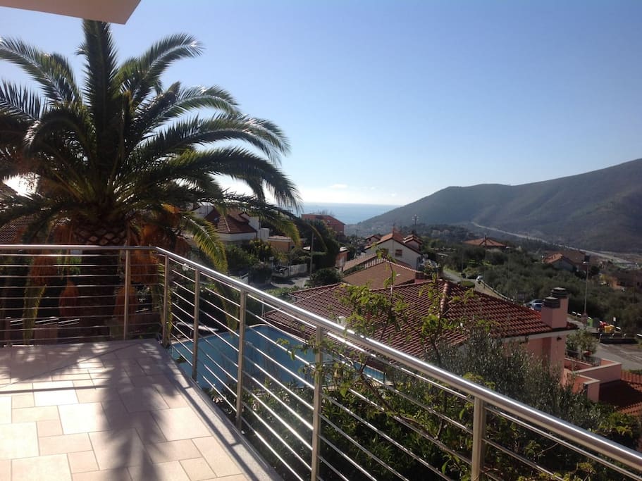 Panorama dal terrazzo