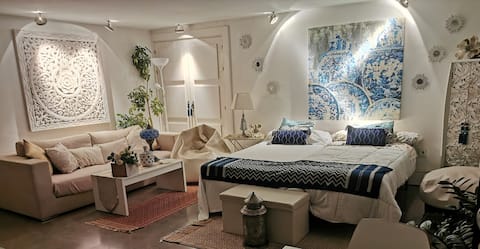 Successful Airbnb property: Penthouse-Duplex in the very center of Malaga. in Soho