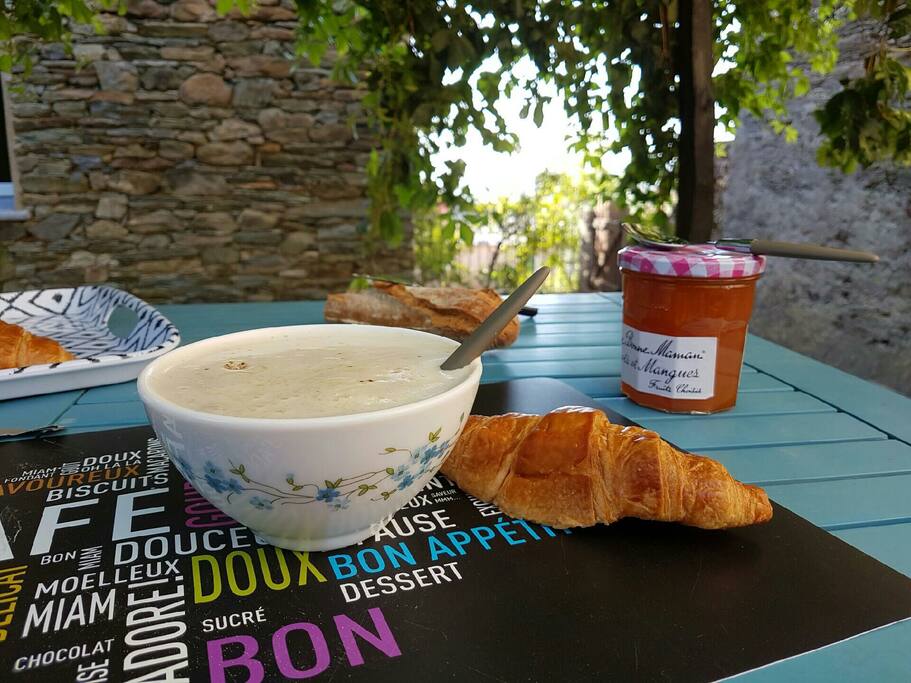 treille ombragée dans le jardin.
