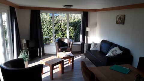 Successful Airbnb property: The unique chalet in a unique location in Wijk 00 Epe