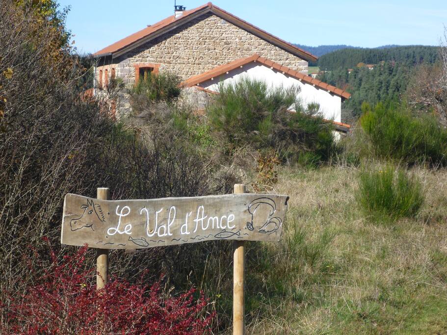 entrée au gîte