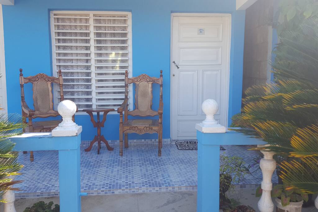 Frente de la casa