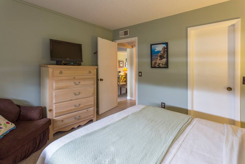 The big dresser will allow you to store all your clothes