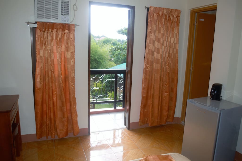 Double Bed Room w/Balcony and Private Toilet and Bath
