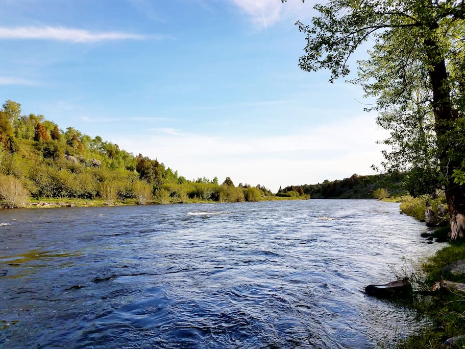 9 PRIVATE CAMPSITES, PERFECT SPOT TO VIEW THE 2017 ECLIPSE IN THE DIRECT PATH WITH NO LIGHT POLLUTION OR OBSTRUCTED VIEWS. 9 private acres with 600 ft. of river frontage on the Beautiful Fall River near Ashton, Idaho with excellent trout fishing and minutes from the world famous Henry's Fork. Property rests in the shadow of the Teton Mountain Range. We have even viewed Northern Lights from the property on occasion. Reserve your campsite before they are all gone.