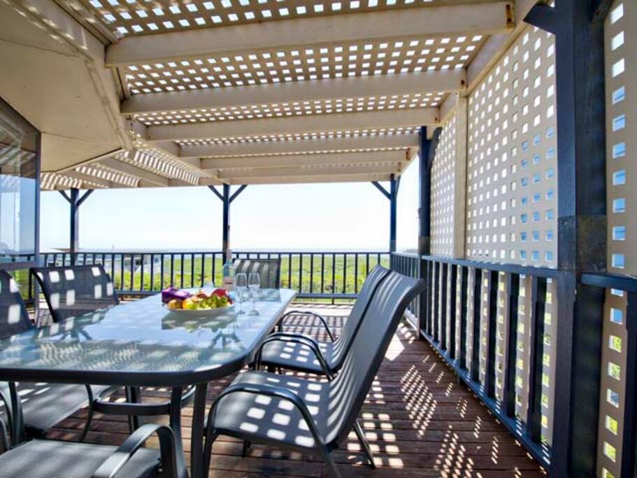 The deck