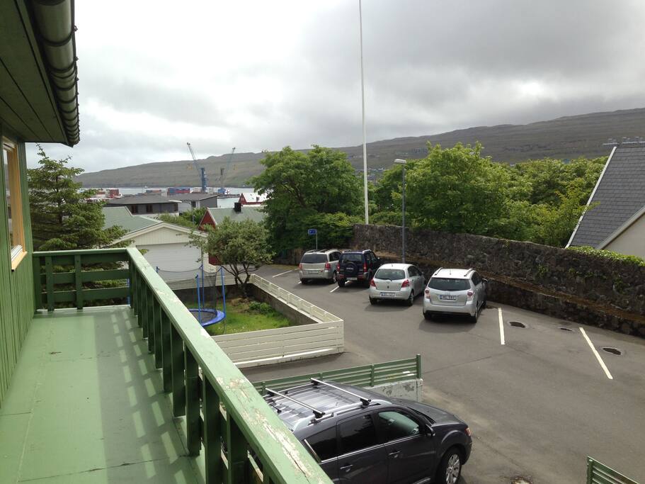 The view from the balcony - Summer