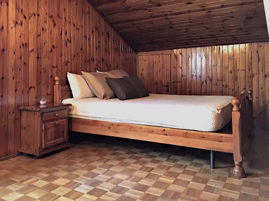 Vista della camera da letto