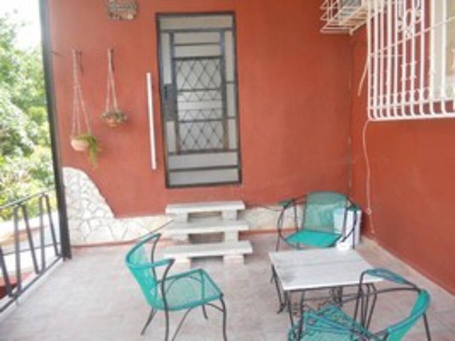 Porch/Entrance to the Studio