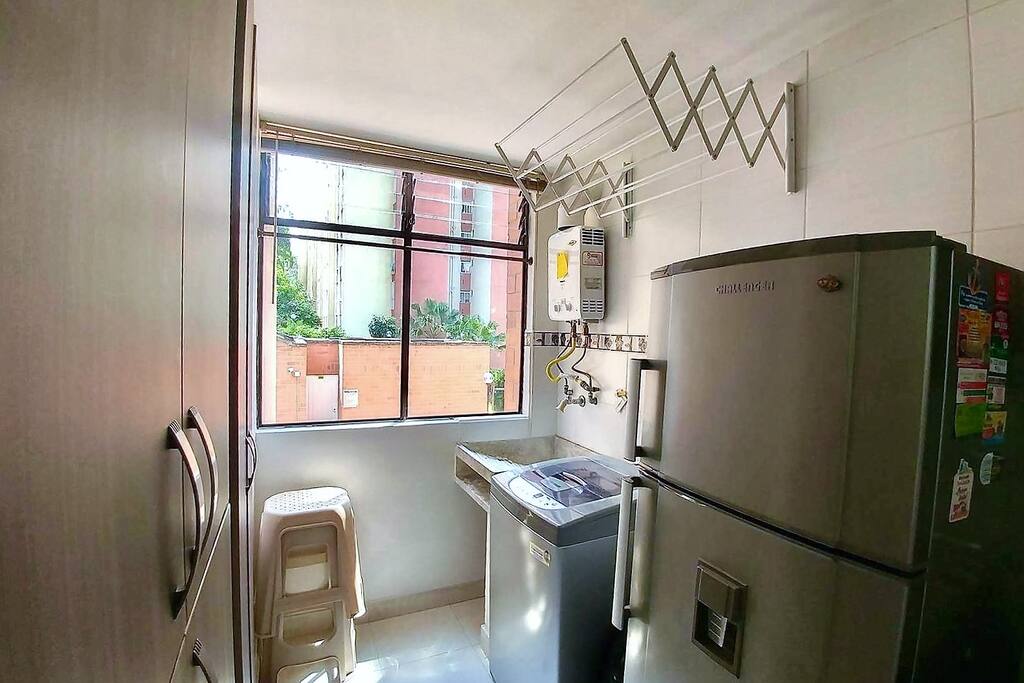 Kitchen, Laundry area