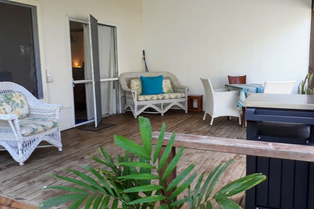 Reef View Deck and entrance