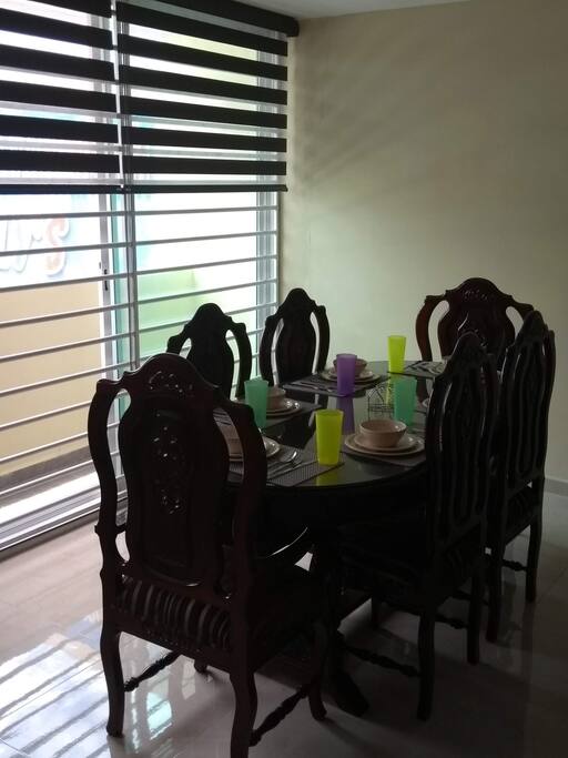 Comedor vista balcon