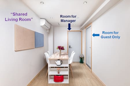 [Myeongdong]1BR/Shared living/Basement/No kitchen