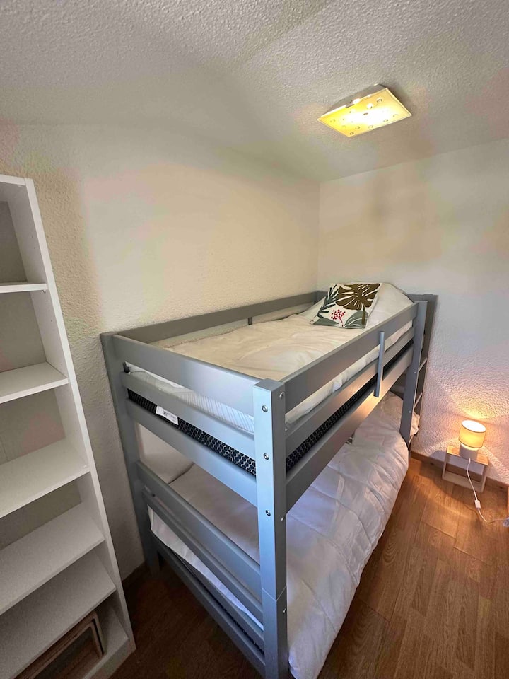 Slaapkamer met stapelbed 90x200