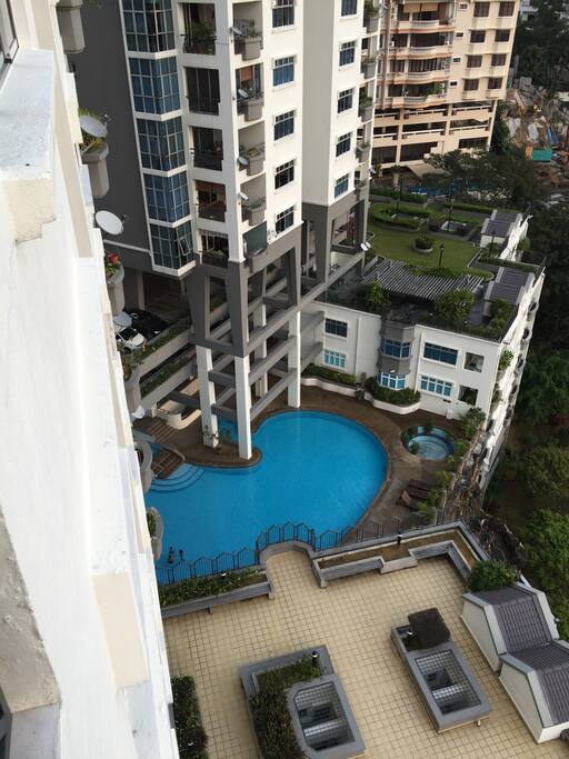 Facilities: Swimming Pool, Gym, Squash, Laundry, Hair Saloon, Cafe