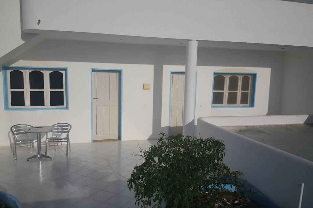 Rooms 1 & 2 open onto the terrace
