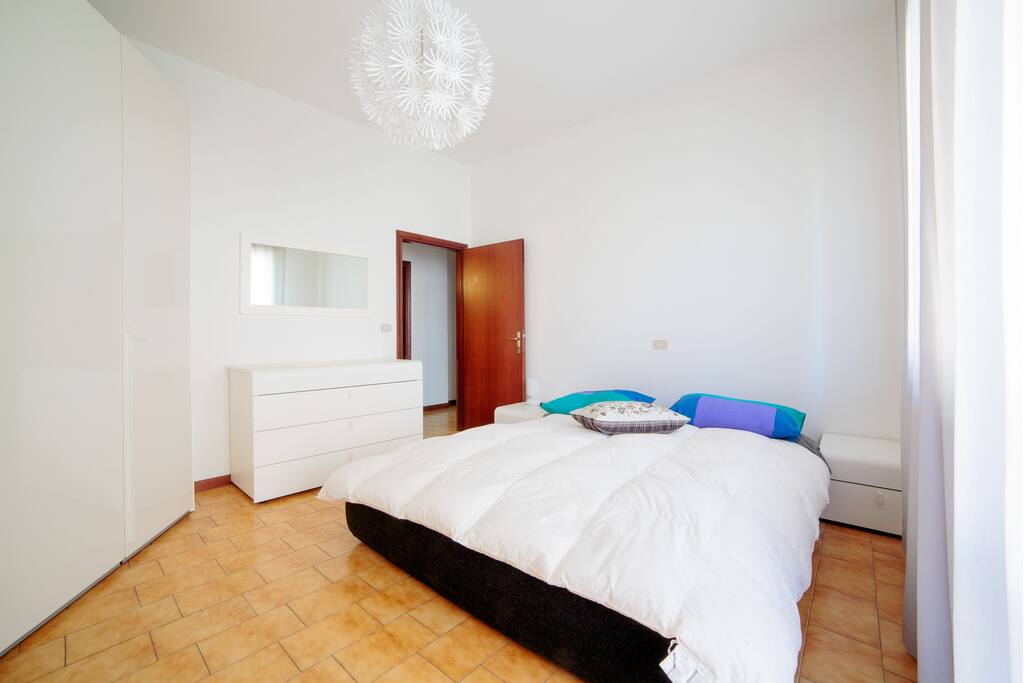 La camera da letto matrimoniale
