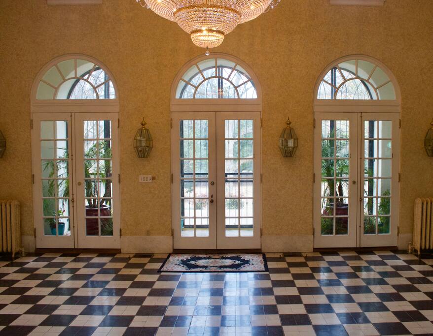 Main front entrance