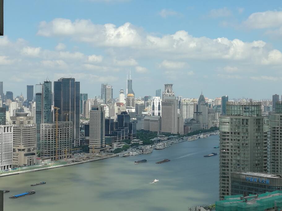 Amazing Bund and river view from 51st floor