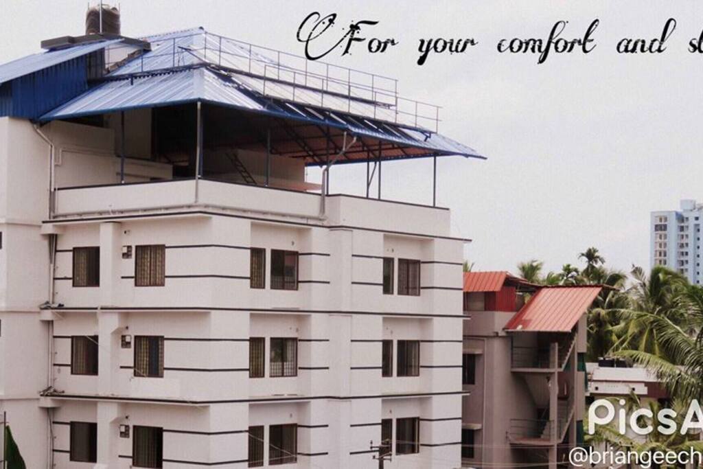 Imagine you were superman/Wonderwomen and you needed a place to stay!