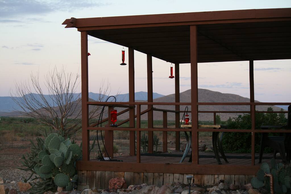 HBR Ranch has 3 decks with gorgeous & spectacular views at our Ranch to enjoy and birding until the sun goes down!!!