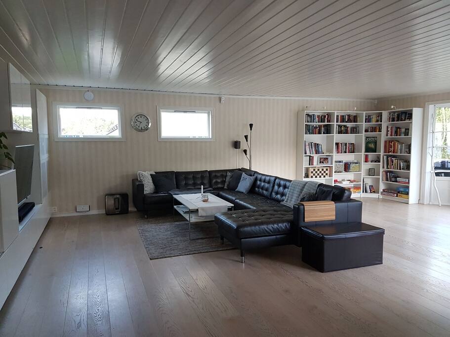 Living room with TV