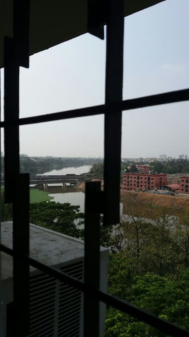 View from the guest room