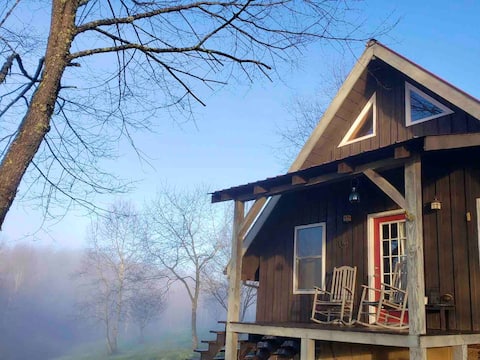 Whitewater Chalet: A-Frame on a Mountain Farm