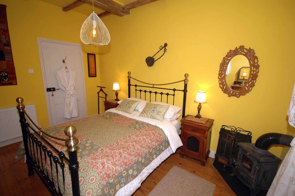 A warm relaxing room.