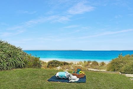 Barefoot at Callala Beach
