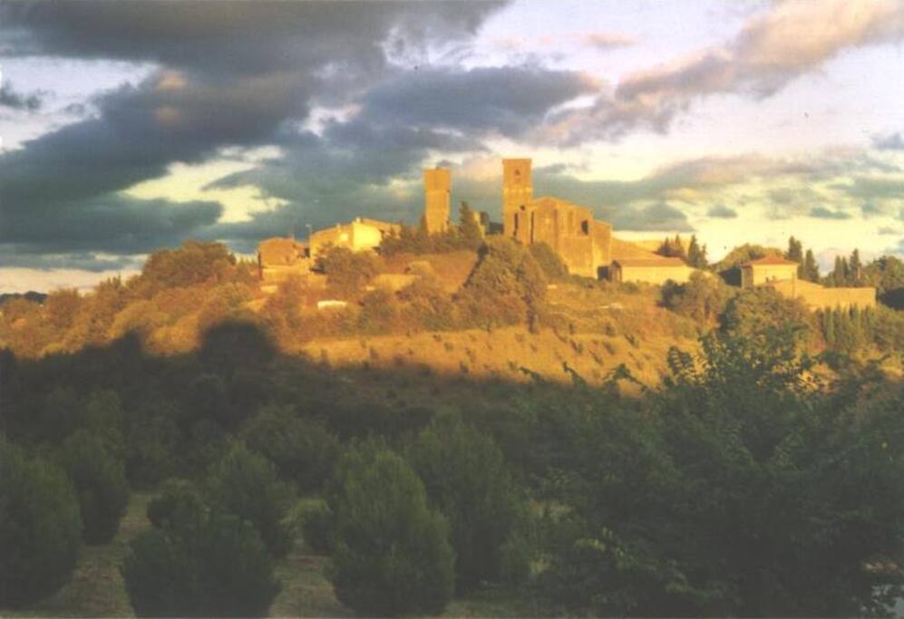 Notre village vue de la maison