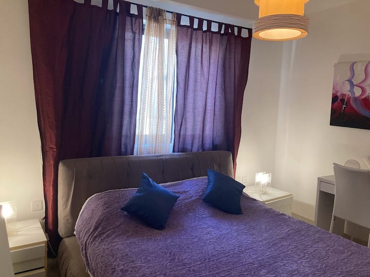 غرفة نوم 2 بسرير مزدوج وحمام داخلي