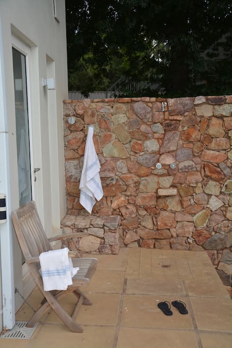 outside shower