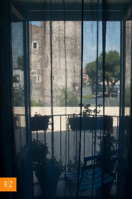 View from the balcony