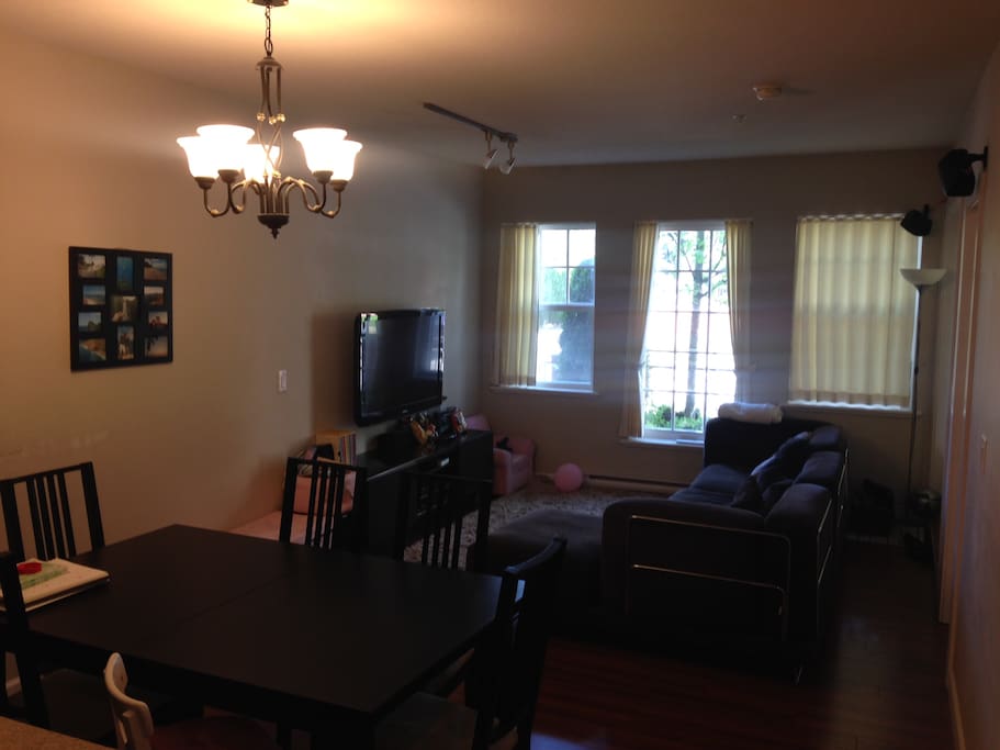 Front Room view from Kitchen