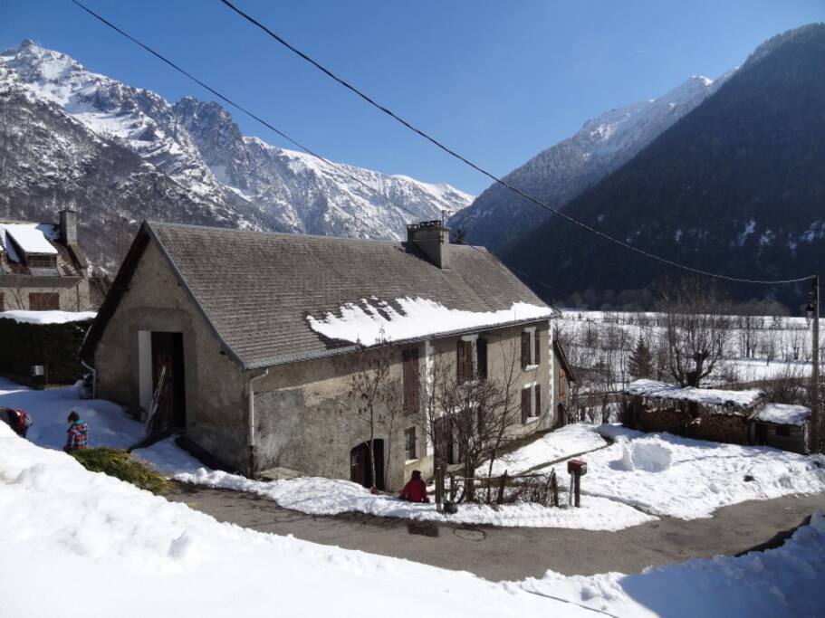 Maison l'hiver