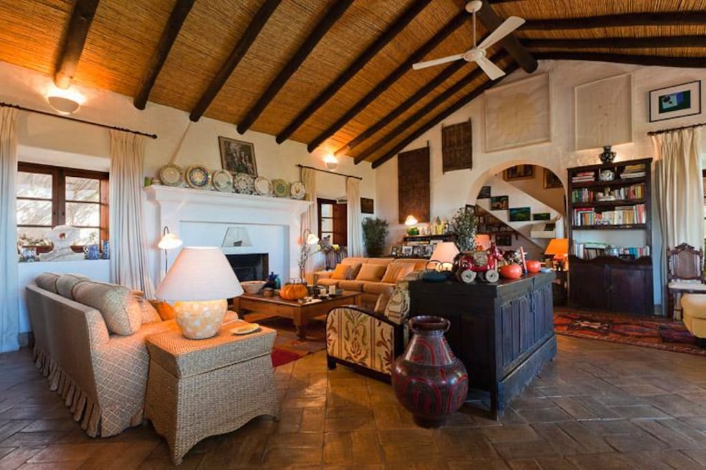 The main living room