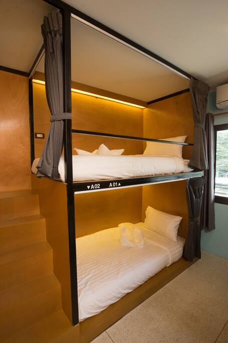 Bunk Bed in Female Dormitory Room