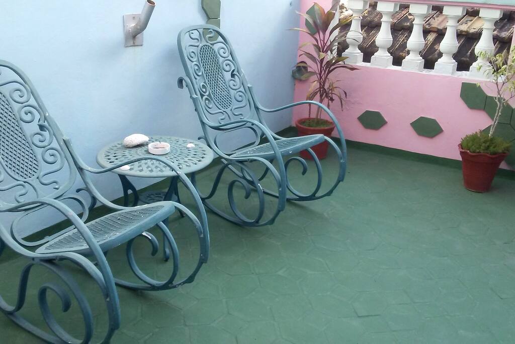 terraza para compartir