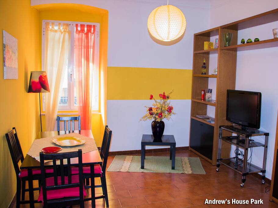 sala con TV