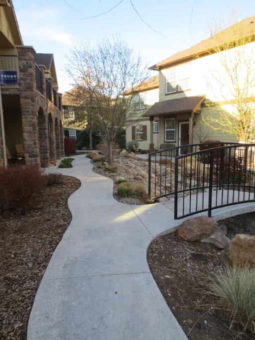 Cute Walkway in Front