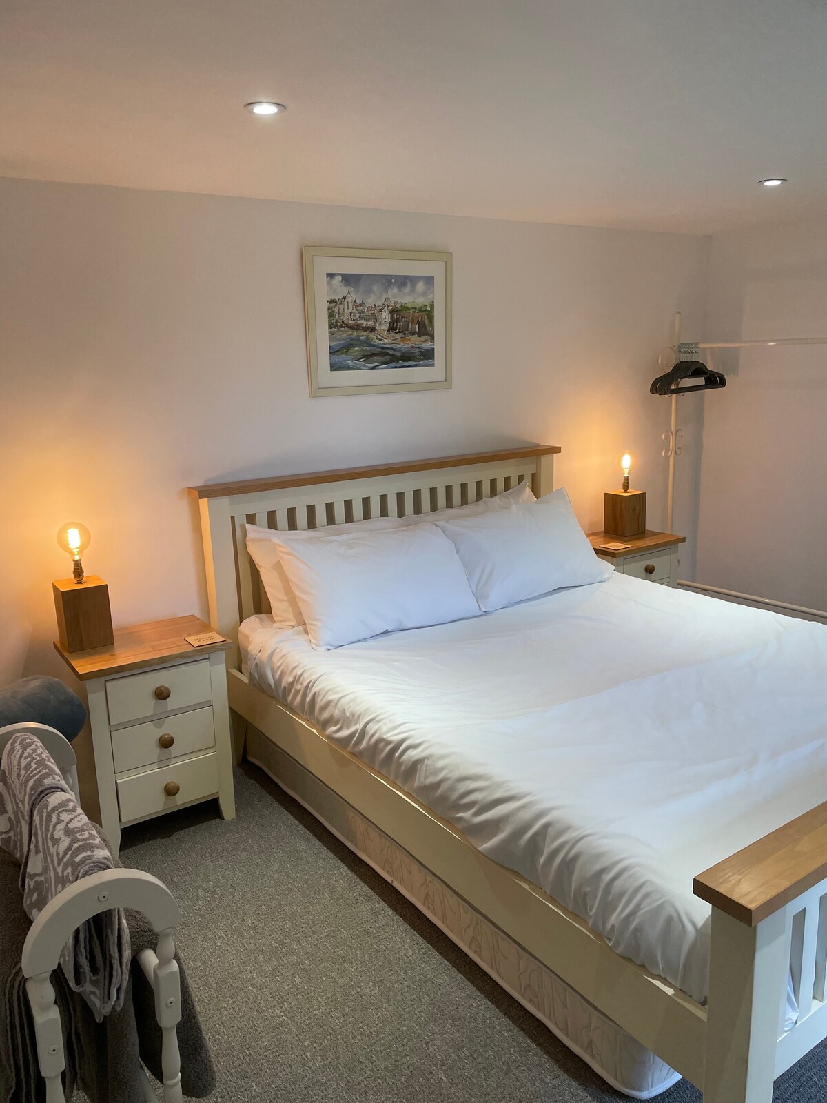 Habitación doble tamaño king. 