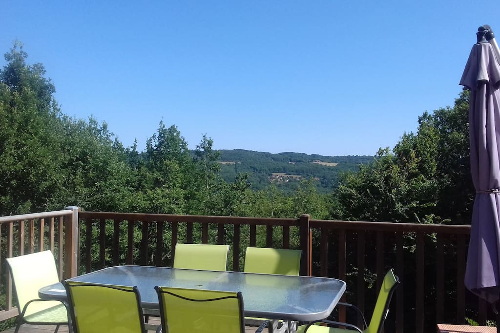 Vue de la terrasse